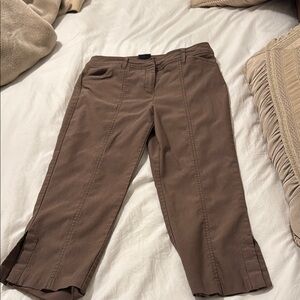 Brown capri Pants